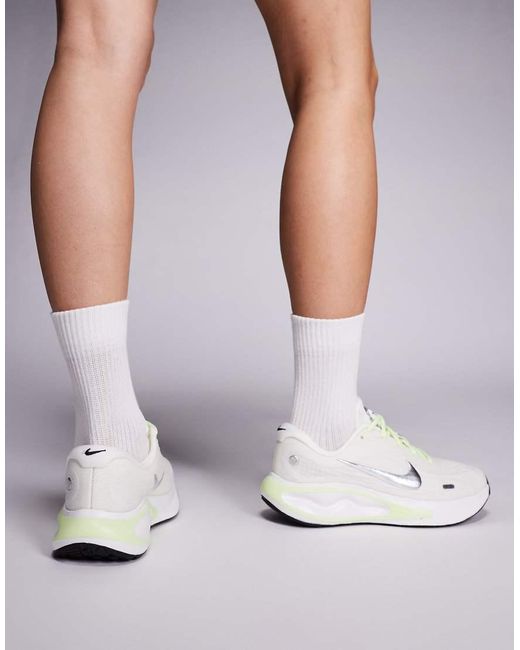 Nike Gray Journey Run Trainers