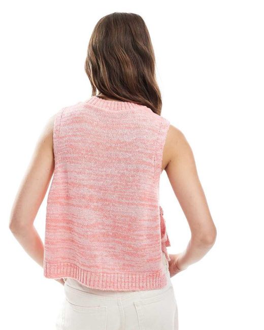 Top Senza Maniche di ASOS in Pink