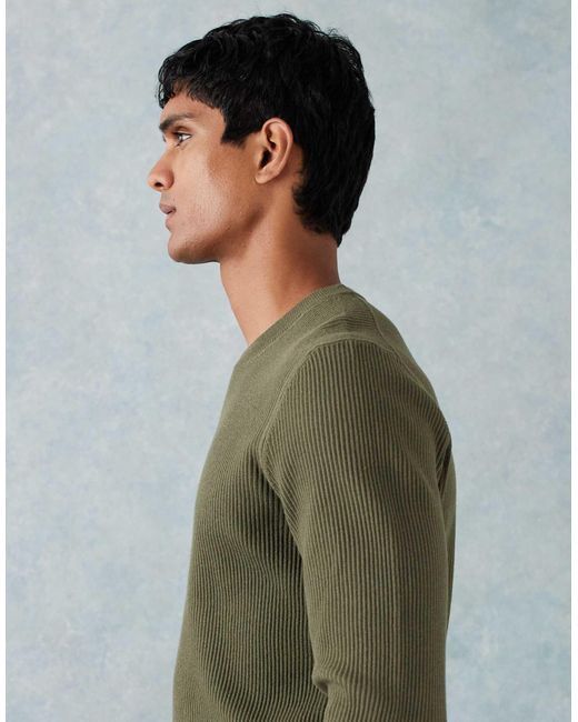 Pull ras Mango pour homme en coloris Green
