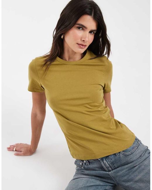 JJXX Green Fitted T-shirt