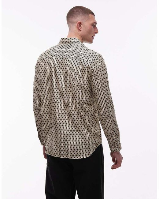 Camicia di Lacoste in Gray da Uomo