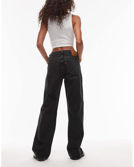 Levi's Black Low Loose Jeans