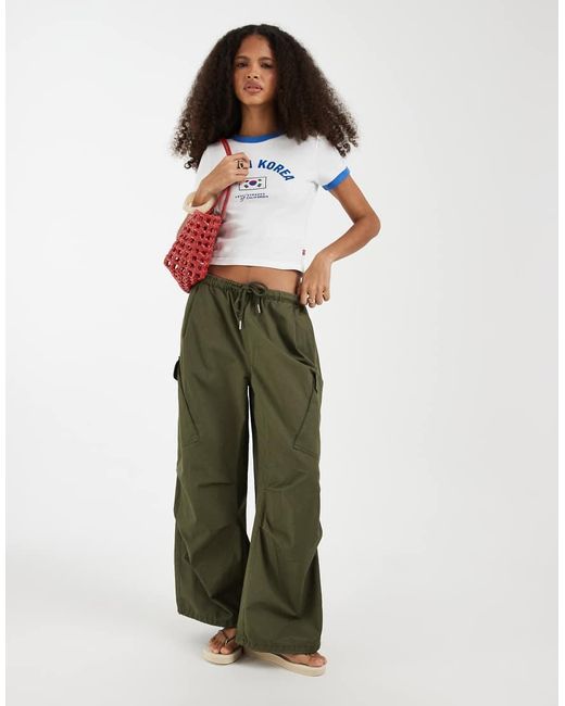 Levi's Blue Mini Ringer Graphic Tee