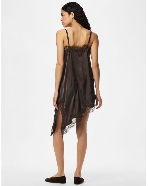 Pieces Brown Mini Dress