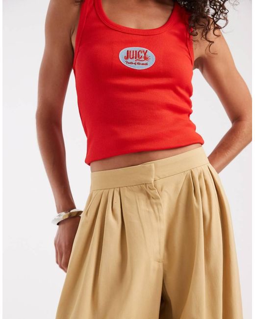 ASOS Natural Tailored Balloon Trouser