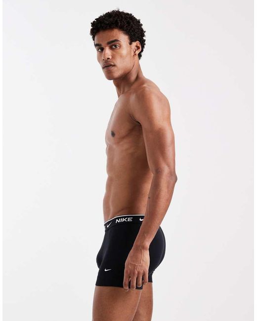 Nike Blue Everyday Cotton Stretch 2 Pack Boxer Brief for men