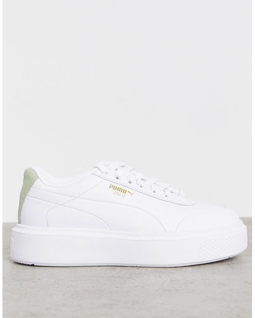 PUMA Oslo Femme Trainers in White - Lyst