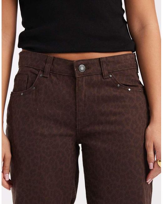 Mango Black Teen Straight Leg Jean