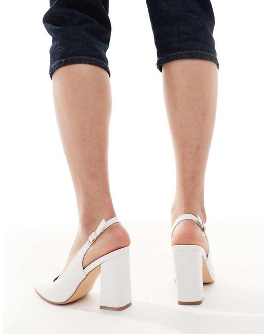 SEQWL Natural Hogan Block Heeled Shoes