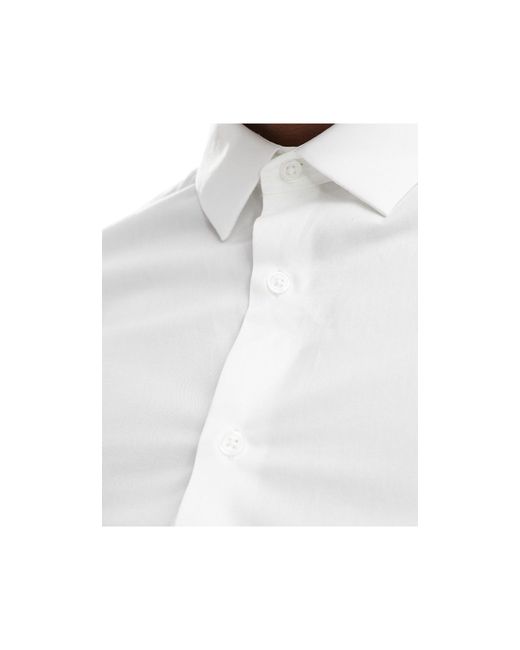Camisa blanca ASOS de hombre de color White
