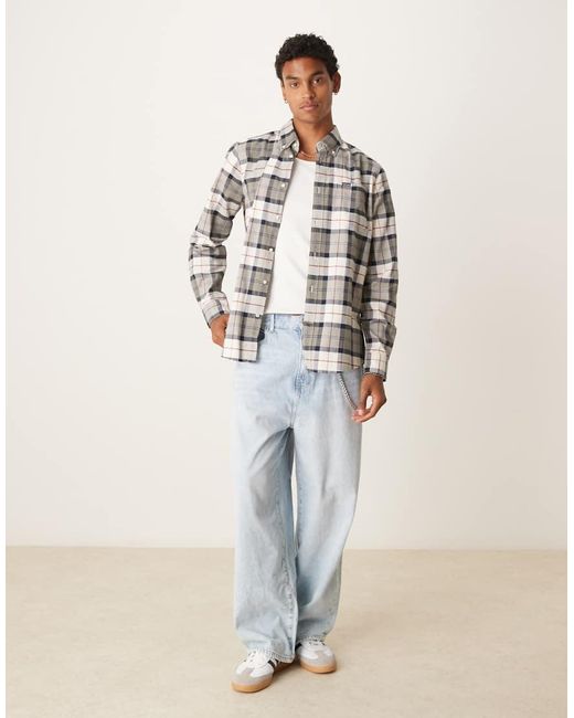 Barbour Natural Lewis Tailored Shirt for men