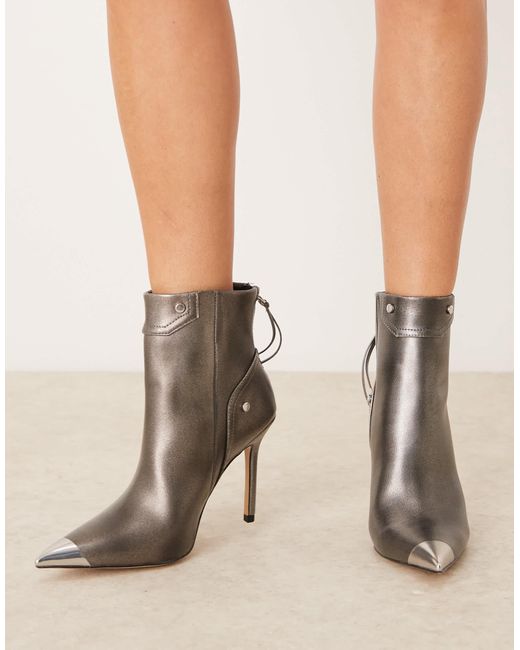 ALDO Natural Nilita Heeled Ankle Boot