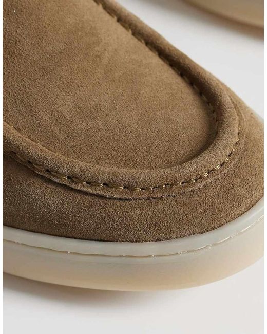 Mango Brown Real Leather Lace Up Shoes for men