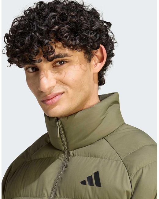Adidas Originals Green Essentials Packable Insulated Jacket for men