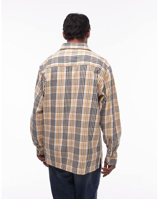 Carhartt Natural Long Sleeve Mandlik Shirt for men