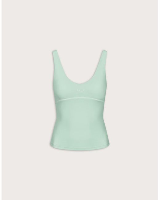 Tala Green Skinluxe Contrast Piping Vest