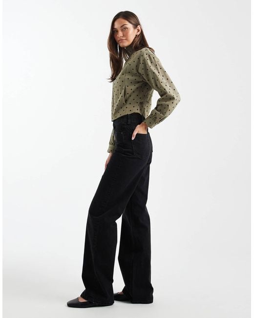 ASOS Multicolor Asos Design Tall Wide Leg Dad Jean