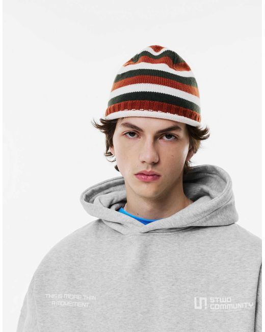 Pull&Bear – stwd – kapuzenpullover in Gray für Herren