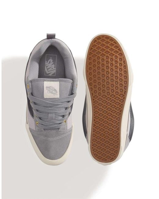 Vans White Knu Skool Sneakers