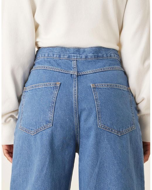 ASOS Blue Denim Wrap Style Jean In