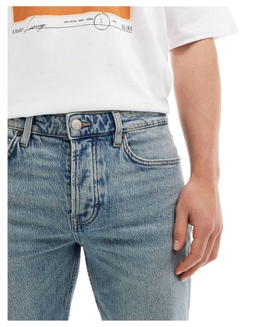 Cotton On Blue Regular Straight Jean for men