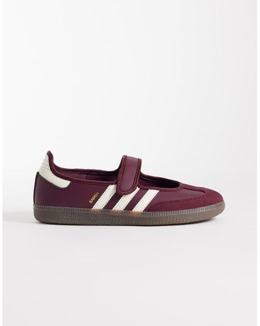 Adidas Originals Purple Samba Mary Jane