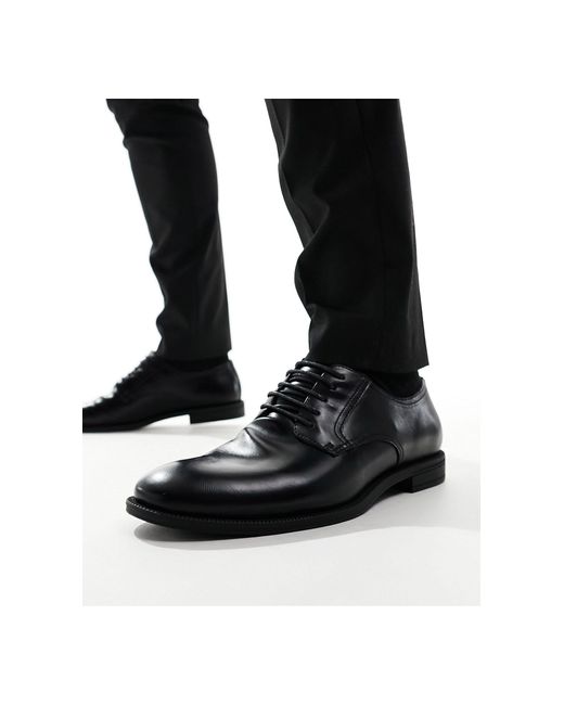 Schuh Black Malcolm Derby Shoes for men
