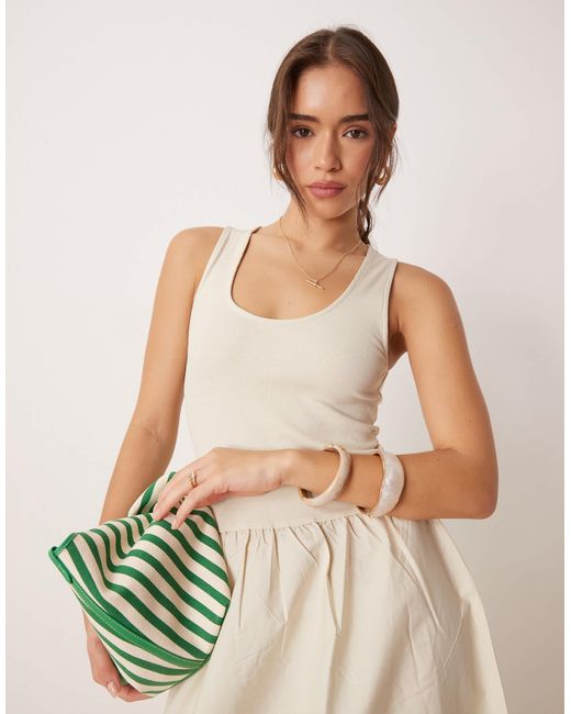 Mango Natural – maxikleid aus baumwolle