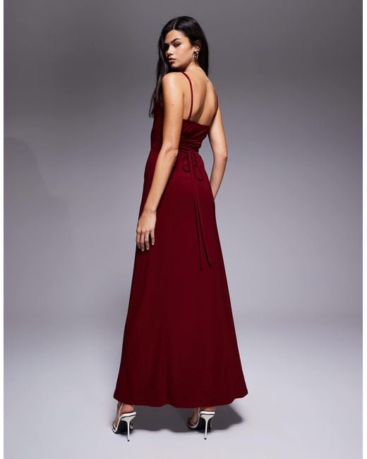 black lace dress with cutout back SHEARL