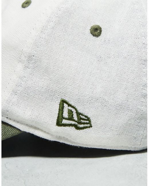 KTZ Green Linen Script Branded 9twenty Cap