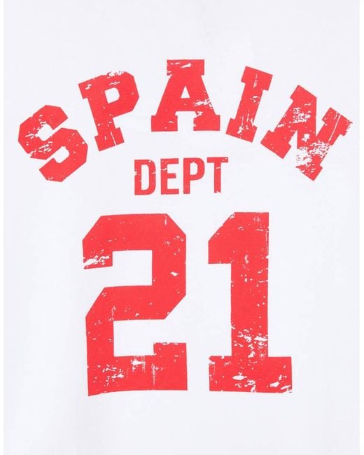 Pull&Bear Green Spain 21 Graphic T-Shirt
