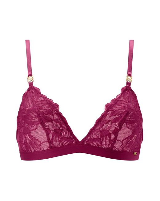 KBX Red Taylor Soft Non-Padded Bralette