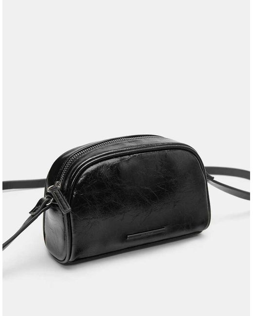 Pull&Bear Black Basic Crossbody Bag