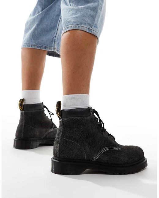 Dr. Martens Black 939 6 Eye Boots for men