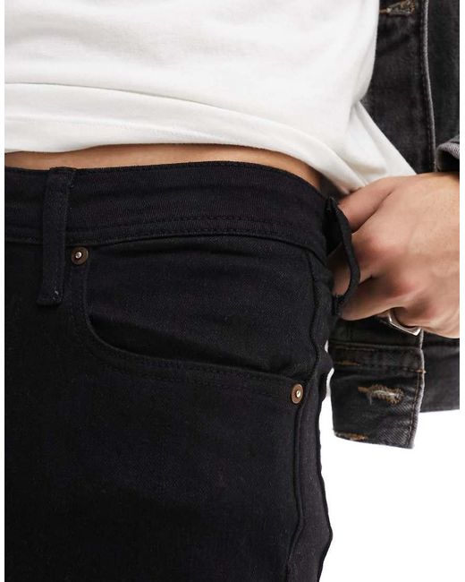 Jack & Jones Black Essentials Liam Skinny Fit Jean for men