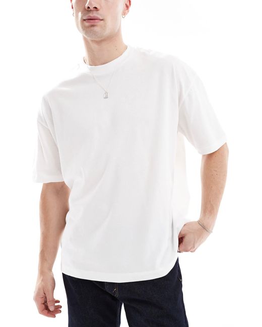 ASOS – 3er-pack basic-t-shirts in White für Herren