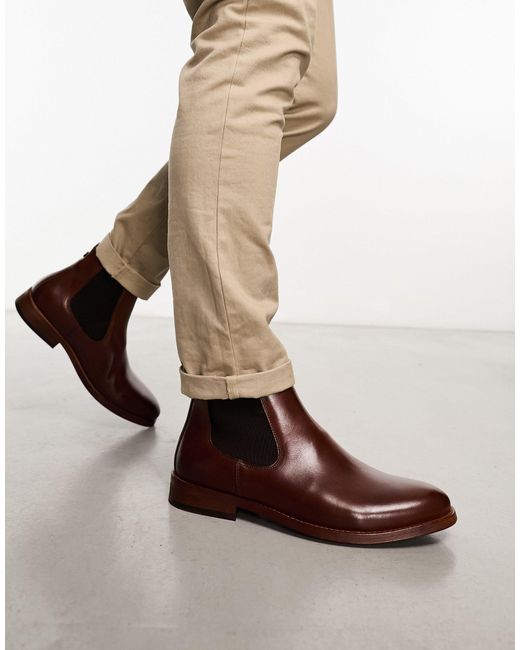 Barbour Brown Bedlington Chelsea Boots for men