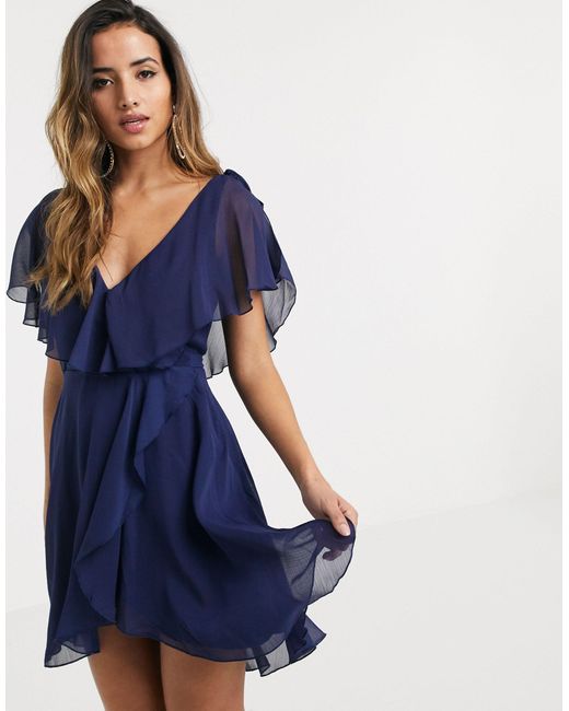 asos split sleeve dress