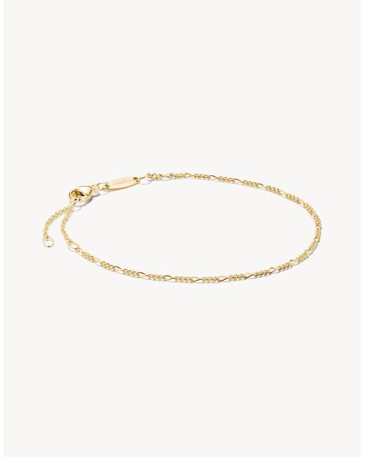 Thomas Sabo Natural Charm Bracelet Figaro Design-Plated