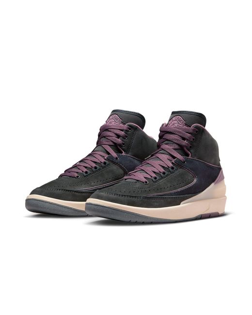 Nike Black Air Jordan 2 Retro Sneakers