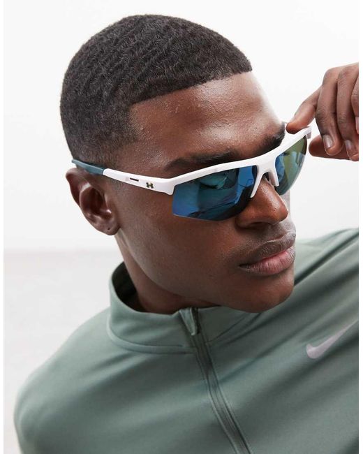 Under Armour di Under Armour Sunglasses in Gray da Uomo