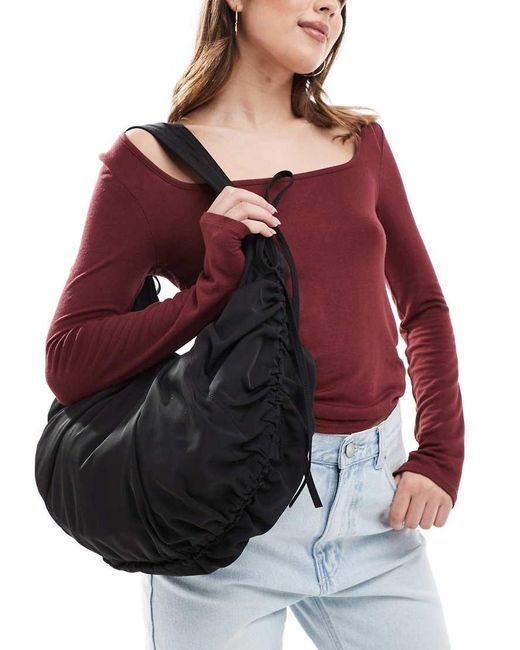 Borsa Da Spalla di Monki in Red
