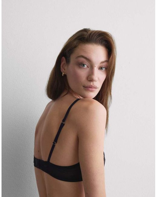 Intimissimi Black The Love Club Elena Balconette Bra