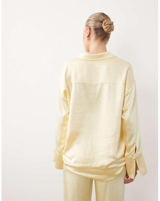 Camicia di 4th & Reckless in Natural