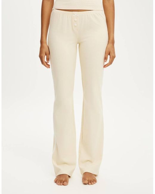 Cotton On Natural Dreamy Soft Flare Pant