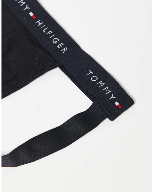 Signature Essentials di Tommy Hilfiger in Black da Uomo