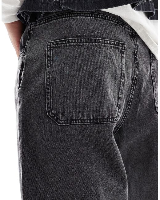 ADPT Black Super baggy Jeans for men