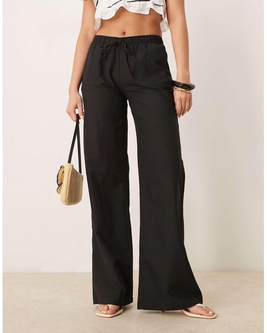 Stradivarius Black – str – hose