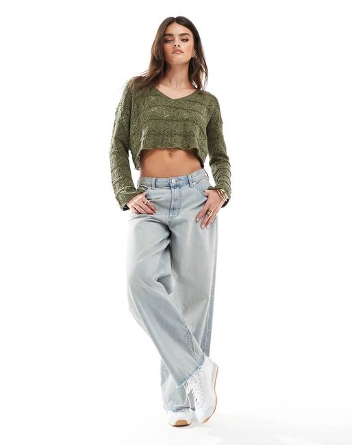 Miss selfridge green jumper hotsell