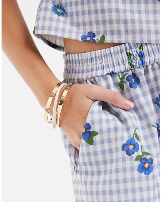 Vero Moda Blue Pull On Shorts